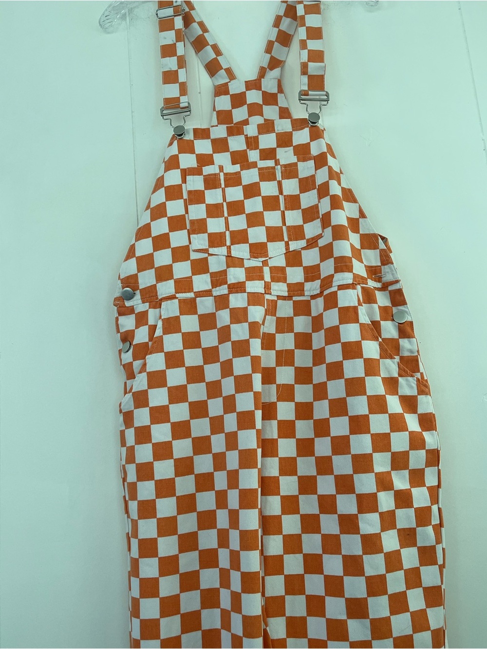 Tennessee VOLS Orange White
Checkerboard Overalls Size Small - Picture 5 of 15